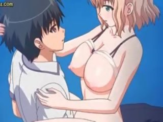 Anime perempuan penyayang gemuk zakar dengan beliau mulut