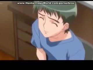Anime nastolatka laska introduces zabawa pieprzyć w łóżko