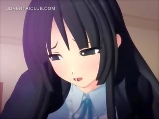 Big Breasted Anime femme fatale Tit Fucking cock In 3d Anime
