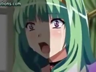 Anime street girl In Stockings Gets Drilled