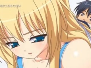 Sweet Hentai Blonde lady Eating putz In outstanding Sixtynine