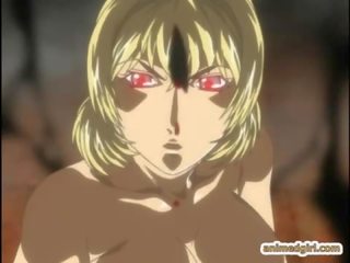 Hentai adolescent jelentkeznek ritual szex film által kétnemű anime