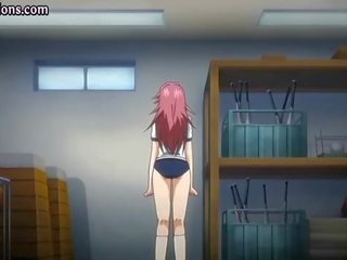 Rödhårig animen ms har groovy kön film