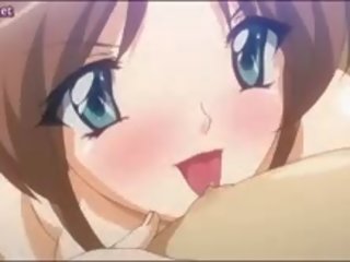 Anime prostitutka getting mouth fucked