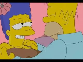 Simpsons X rated movie Homer fucks Marge