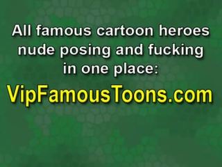 Famous cartoon heroes Antz hardcore orgy