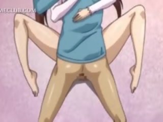 Teenage Shy Anime young woman Gets Big peter Deep In Her Snatch